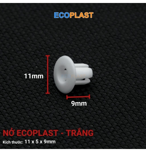 Bộ Chốt Hi-Tech Ecoplast - Trắng