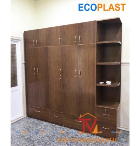 TỦ QUẦN ÁO 5 CÁNH NHỰA ECOPLAST