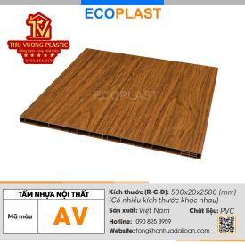 Tấm nhựa cao cấp Ecoplast AV