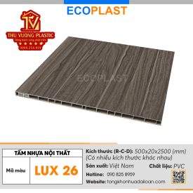 Tấm nội thất ECOPLAST LUXURY tại Đà Nẵng – LUX 26