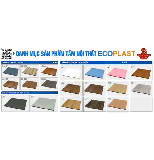 Tấm nội thất ECOPLAST WHISPER GALAXY STARS-S8