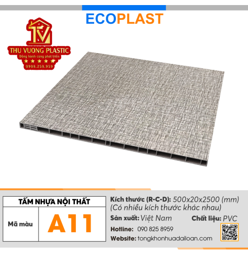 Tấm nội thất ECOPLAST – A11