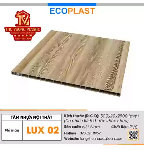 Tấm nội thất ECOPLAST LUXURY tại Đà Nẵng – LUX 02