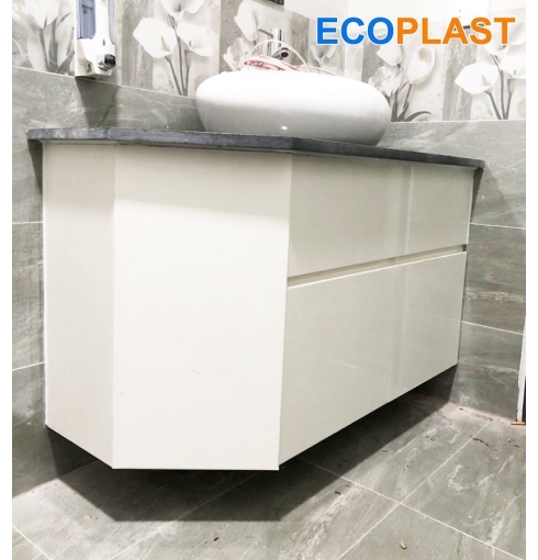 Tủ LAVABO Nhựa Màu Trắng Sang Trọng - AT