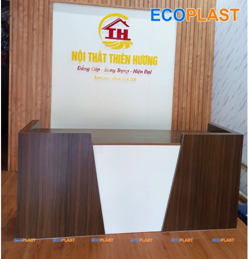 QUẦY LỄ TÂN NHỰA ECOPLAST